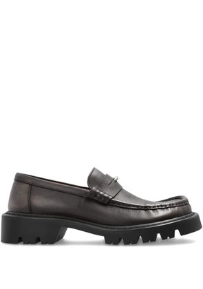 LOEWE 50mm lug-sole loafers - Brown