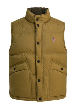Moncler Grenoble buttoned padded gilet - Neutrals