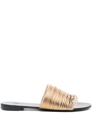 Giuseppe Zanotti Clio Flat sandals - Gold