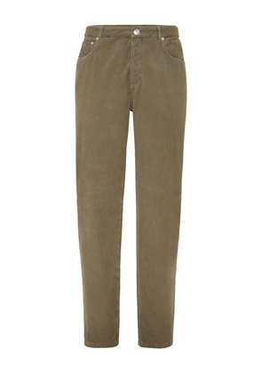 Brunello Cucinelli belt-loops trousers - Green