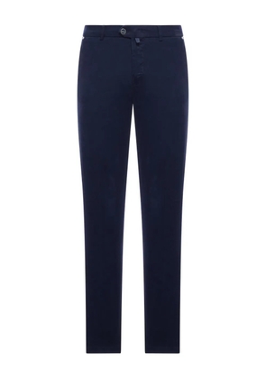 Kiton cotton trousers - Blue