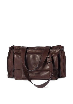 Miu Miu Utilitaire shoulder bag - Brown