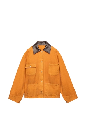 Prada canvas jacket - Orange