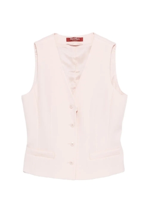 Max Mara Mstmadia button V-neck jacket - Pink