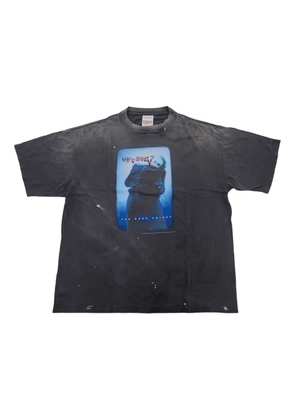 SAINT MXXXXXX Joker graphic-print T-shirt - Black