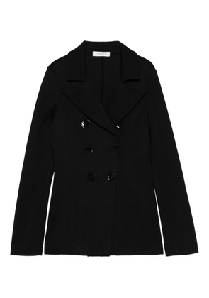Charlott double-breasted blazer - Black