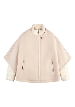 Fay double-face three-way cape - Neutrals