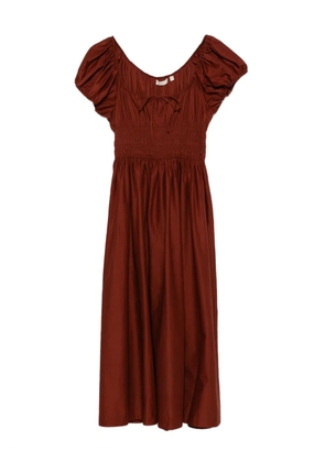 DÔEN Quinn midi dress - Brown