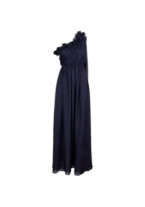 Leo Lin Jenni one-shoulder maxi dress - Blue
