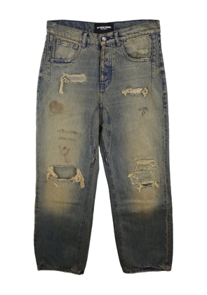NO/FAITH STUDIOS Venice distressed faded-wash jeans - Blue