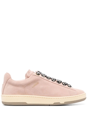 Lanvin Lite Curb suede sneakers - Pink
