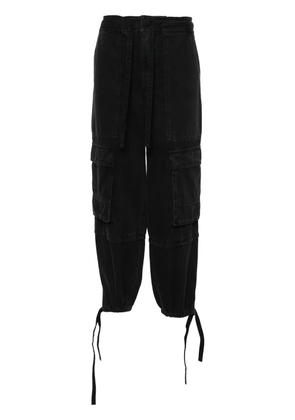 MARANT ÉTOILE Ivy tapered cargo jeans - Black