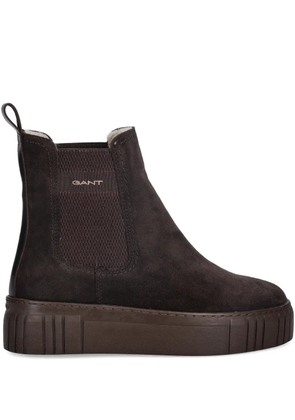Gant Snowmont platform panelled Chelsea boots - Brown
