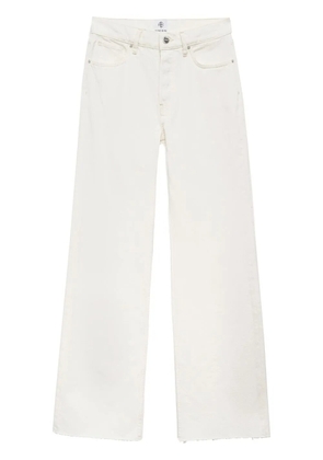 ANINE BING Hugh wide-leg jeans - White