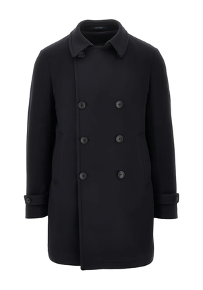 Tagliatore double-breasted coat - Blue