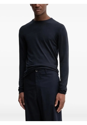 Barena long-sleeve crew-neck sweater - Blue