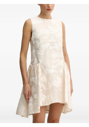 Stine Goya floral sleeveless mini dress - Neutrals