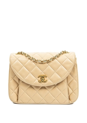 CHANEL Pre-Owned quilted chain bag - Neutrals