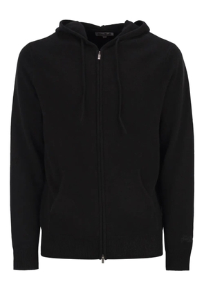 MC2 Saint Barth zip-up hoodie - Black
