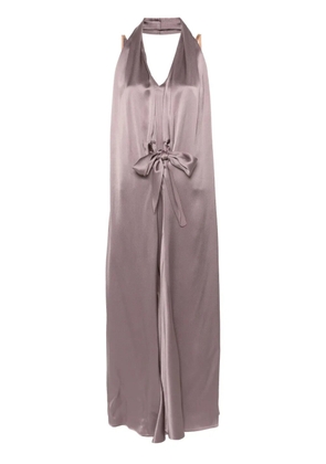 Alysi satin maxi dress - Pink