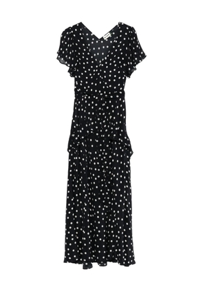 Rixo Evie frill dress - Blue