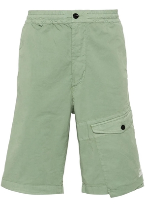 C.P. Company twill stretch shorts - Green
