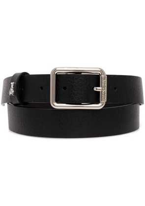 Patrizia Pepe logo buckle belt - Black