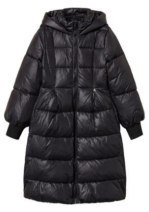 TWINSET hooded padded coat - Black