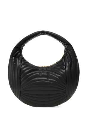 Ferragamo quilted hobo bag - Black