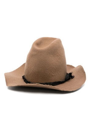 Yohji Yamamoto Mountain hat - Brown
