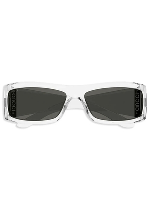 Gucci Eyewear rectangle-frame sunglasses - White