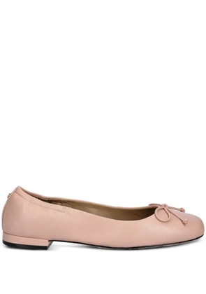 BOSS leather ballet flats - Pink