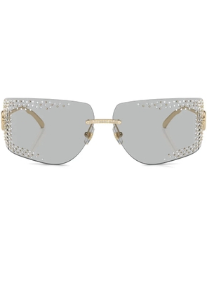 Jimmy Choo Eyewear Margaret sunglasses - Gold