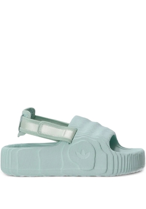 adidas Adilette textured slingback sandals - Green