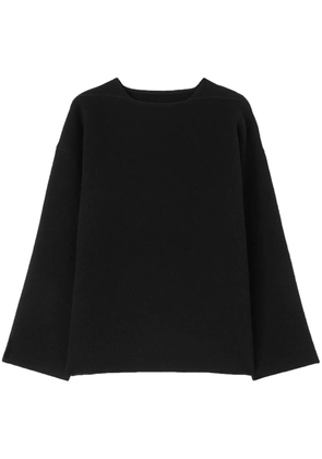Jil Sander crew neck sweater - Black
