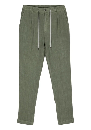Peserico linen trousers - Green