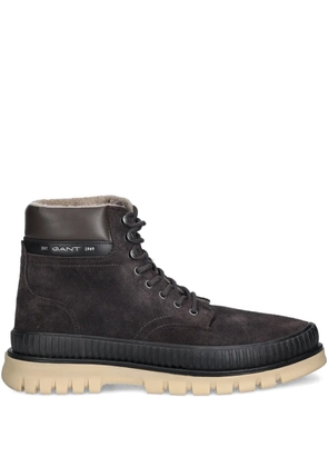 Gant lace-up lug-sole boots - Brown
