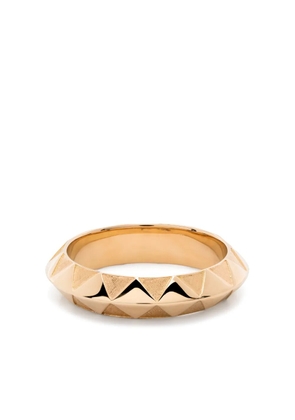 Harwell Godfrey 18kt yellow gold Knife Edge band ring