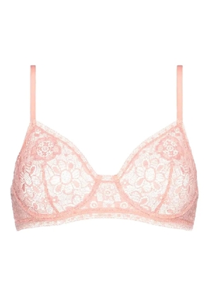 ERES floral-lace bra - Pink