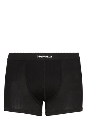 DSQUARED2 logo-waistband boxers - Black