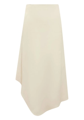 Calcaterra Wave midi skirt - Neutrals