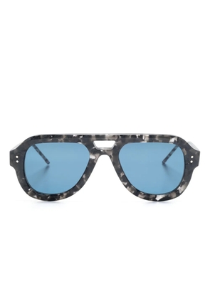 Thom Browne Eyewear pilot-frame sunglasses - Grey