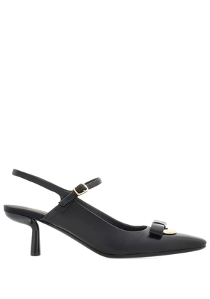 Ferragamo 55mm Drop Bow pumps - Black