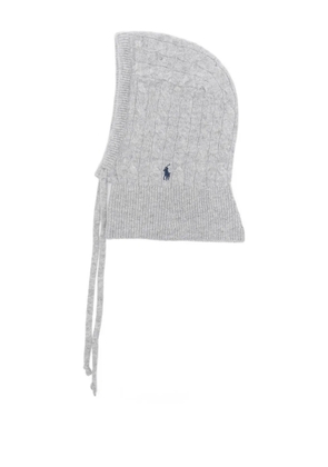 Polo Ralph Lauren cable-knit hood - Grey