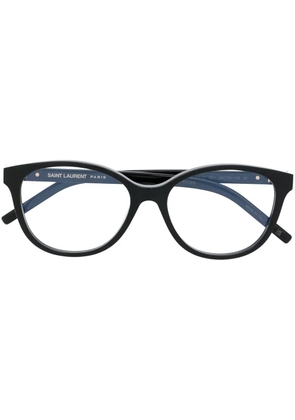 Saint Laurent Eyewear round-frame glasses - Black