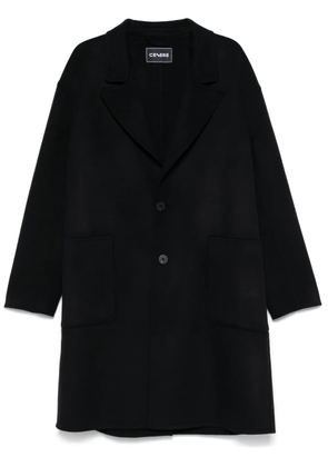 Cenere GB single-breasted coat - Black