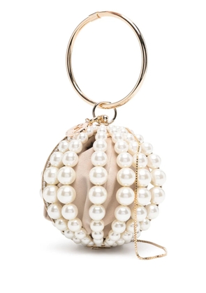 Rosantica mini Billie clutch bag - White