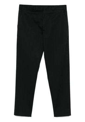 PT Torino gabardine trousers - Black