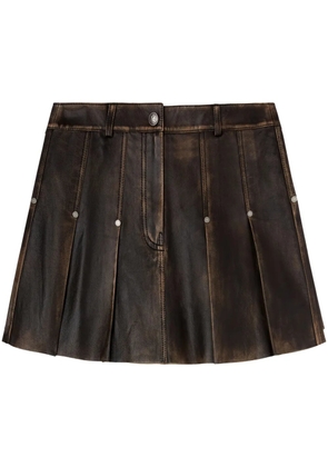 Palm Angels Lea mini skirt - Brown