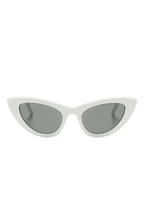Saint Laurent Eyewear Lily cat-eye sunglasses - White
